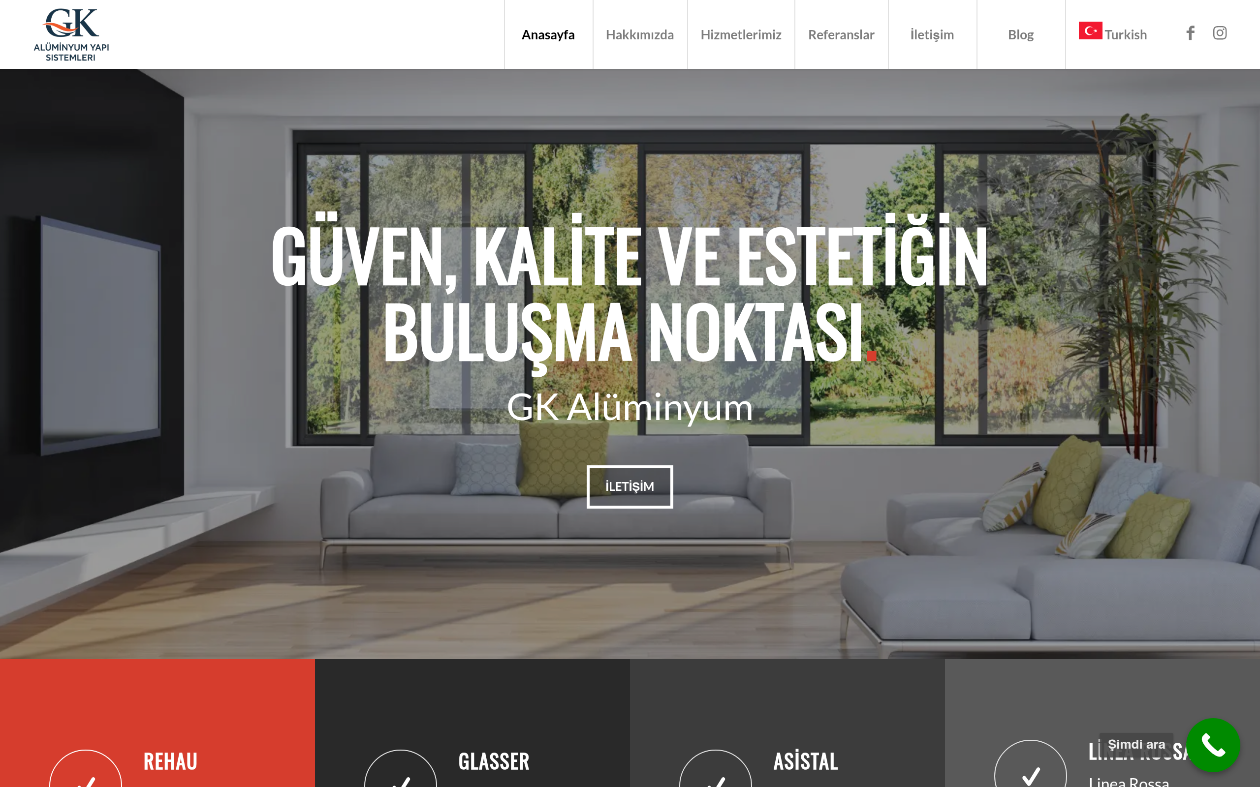 Gkaluminyum.com ekran görüntüsü