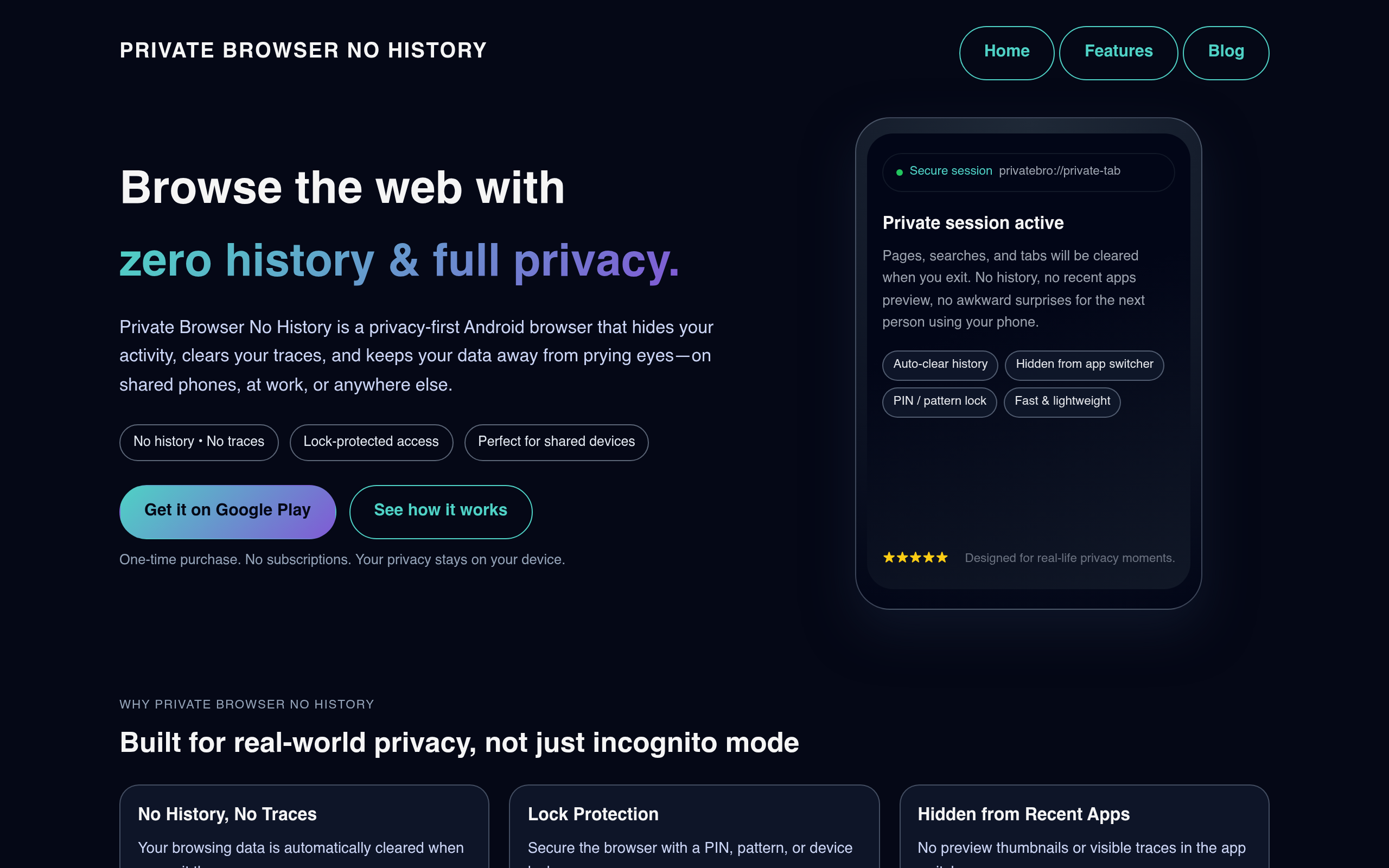 Privatebro.com ekran görüntüsü